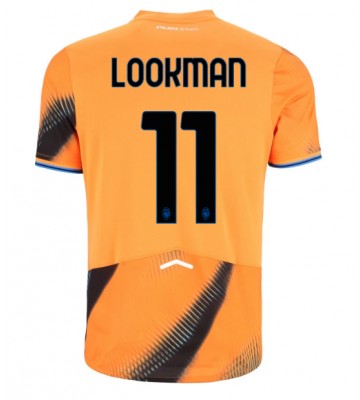 Lacne Muži Futbalové dres Atalanta Ademola Lookman #11 2025-26 Krátky Rukáv - Tretina